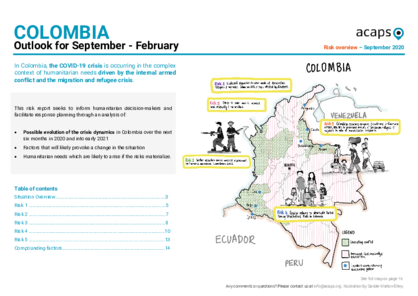Colombia: Risk Overview 