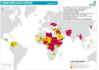 Humanitarian Access Overview - August 2017