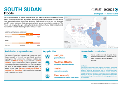 South Sudan: Floods