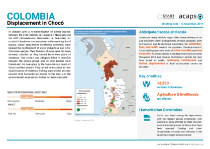 Colombia: Displacement in Choco