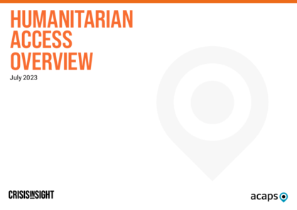 Humanitarian Access Overview
