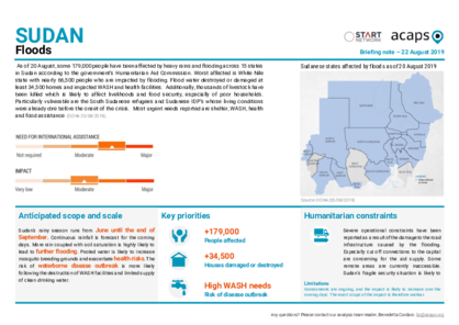 Sudan: Floods