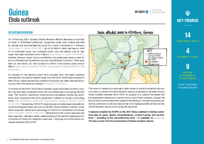 Guinea: Ebola outbreak 